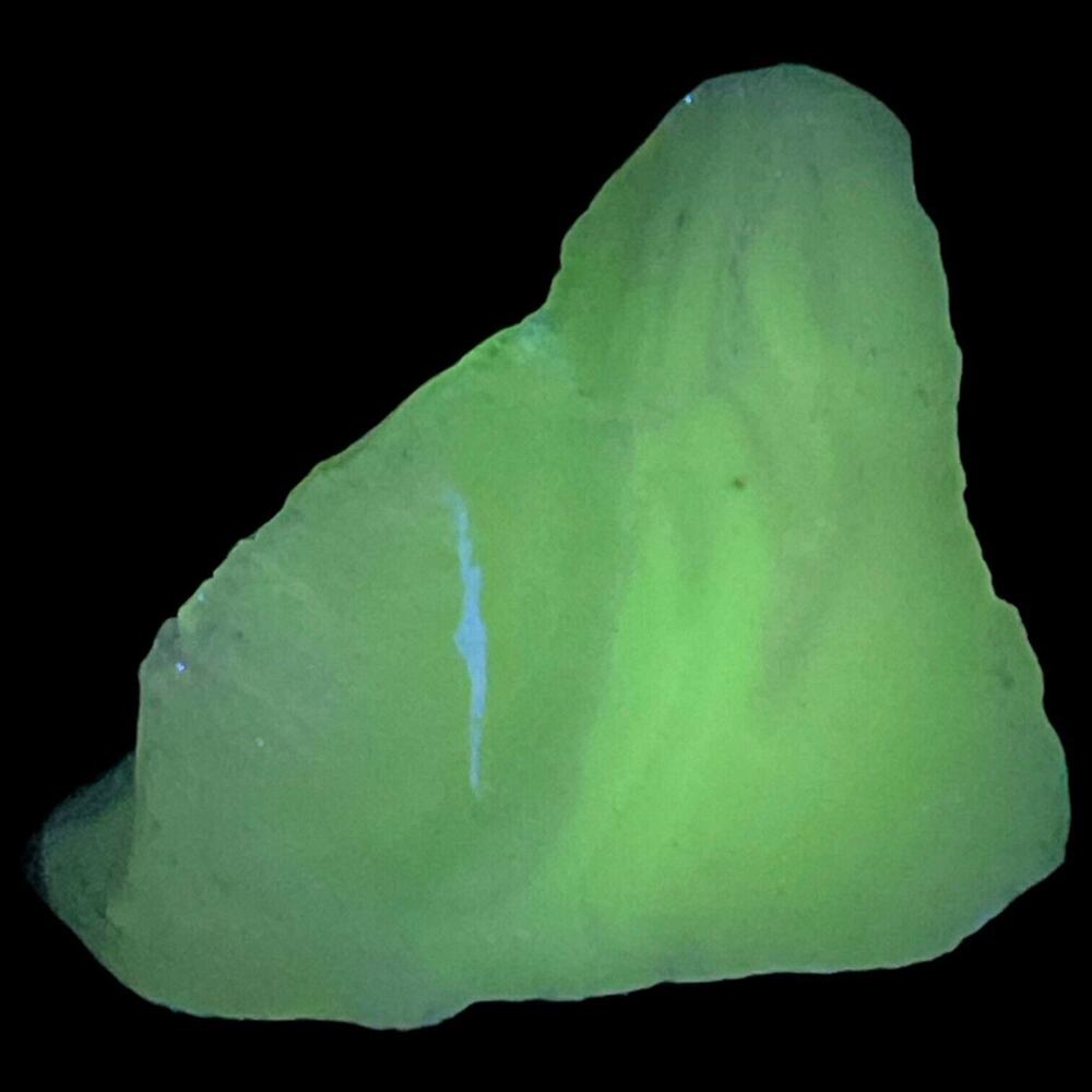 Opalescent Layered Art Glass‎ Cullet Glowing Manganese Slag Glass #5GL17